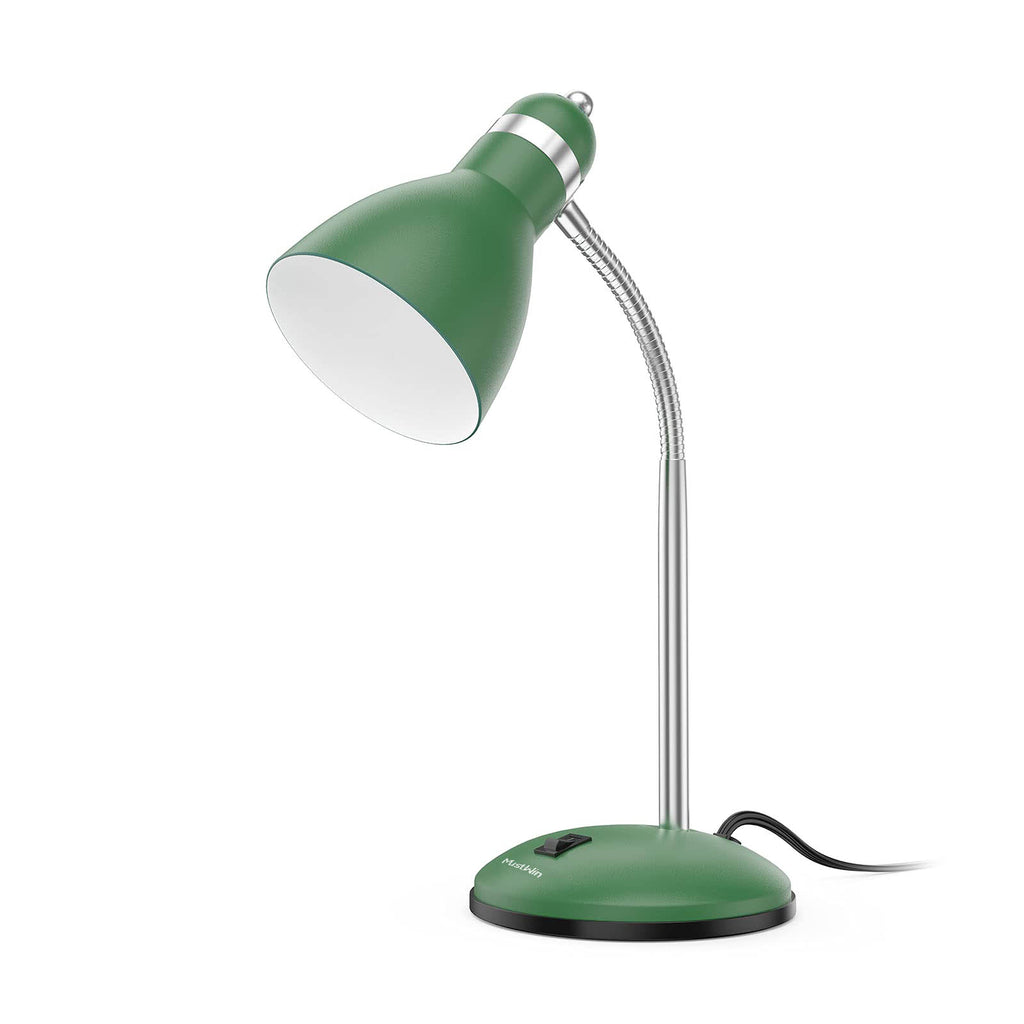 Mustwin Metal Desk Lamp Green