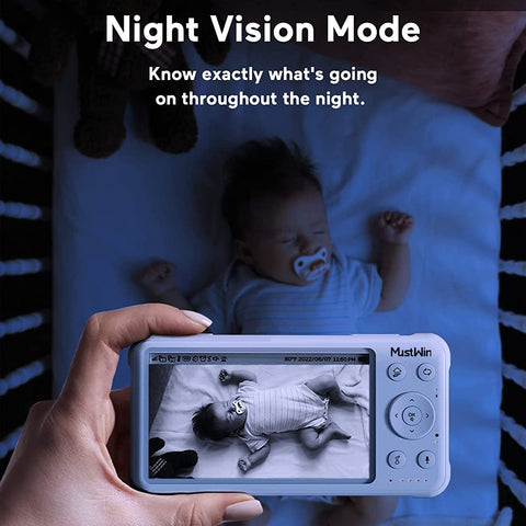 MustWin 1080P Video Baby Monitor