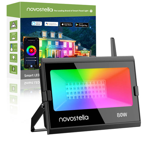 Novostella 2 Pack 60W Remote Control RGB Flood Light (US) -- FREE SHIPPING
