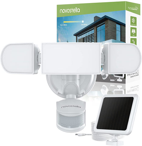 Novostella Solar Powered Tunable White Motion Sensor Security Light  (US) -- FREE SHIPPING