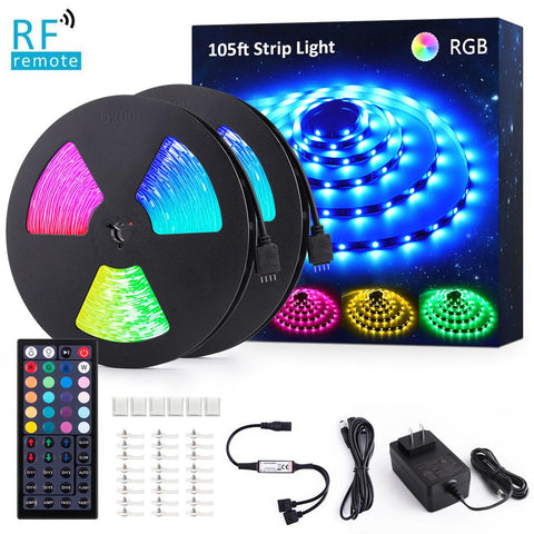 Novostella 32M RGB Strip Lights RF Remote Control (US)--FREE SHIPPING