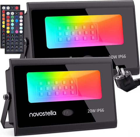Wholesale Novostella 20W RGB Flood Lights Ustellar Tech Wholesale
