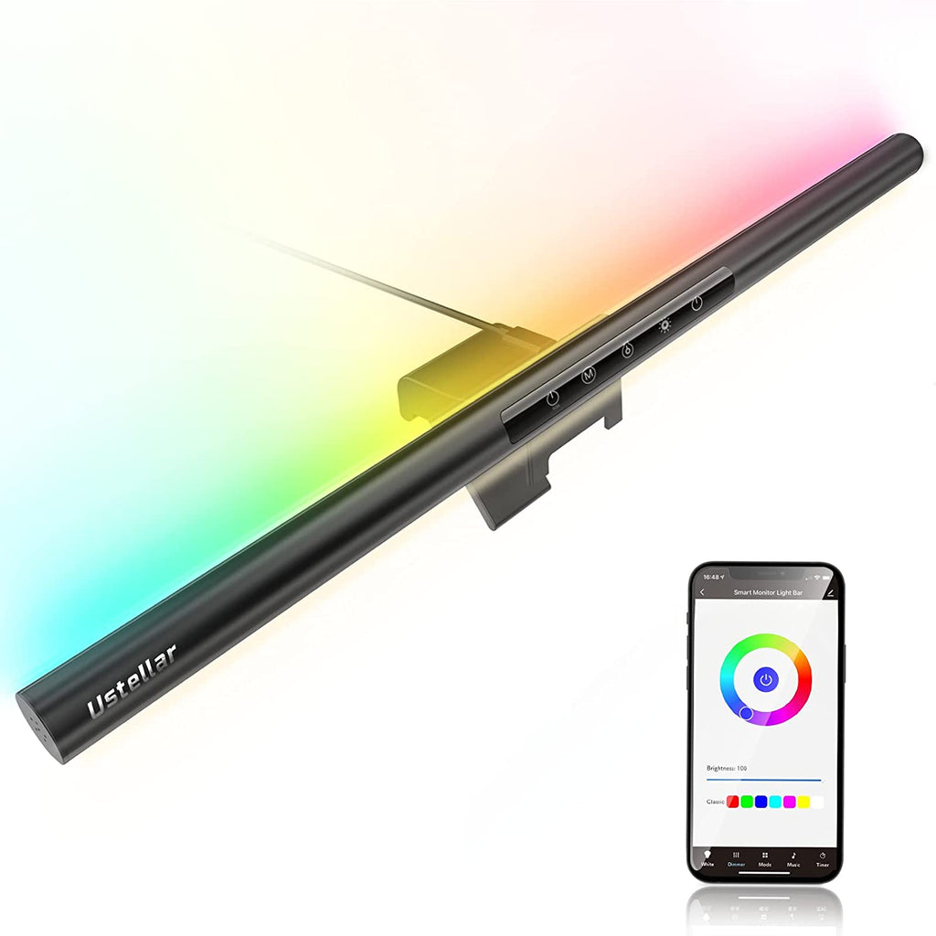 Ustellar RGBIC Wi-Fi Smart Screen Monitor Bar Light (EU)