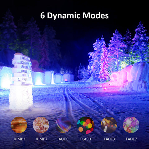 Novostella 2 Pack 20W Remote Control RGB Flood Light（UK)