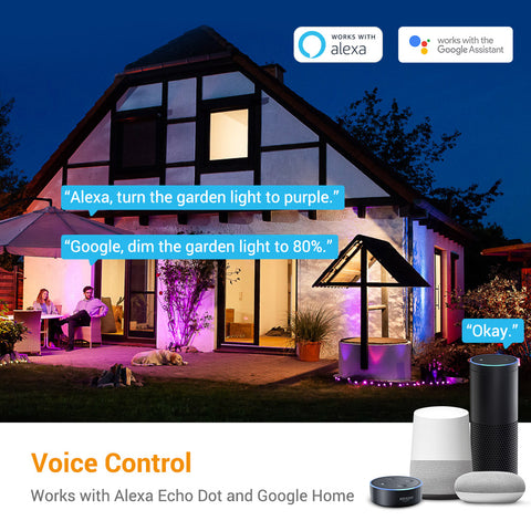MustWin 3 Pack 20W RGBCW Bluetooth Mesh Smart Spike Lights (US) -- FREE SHIPPING
