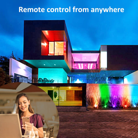 Novostella Blaze 1 Pack 100W RGB Wi-Fi Smart Flood Lights (US)--FREE SHIPPING