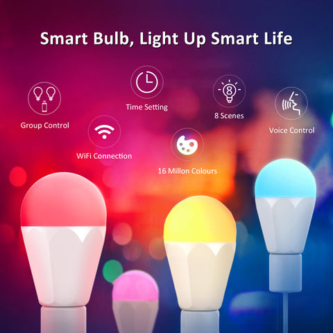 Novostella 1 Pack 13W 1300lm RGBCW Smart Bulb (US) -- FREE SHIPPING