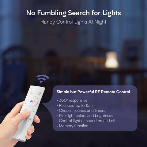 Hotmoon RGBW Baby Night Light White Noise Machine (EU)