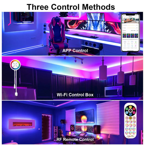 Ustellar 6M RGBIC Dream Color Wi-Fi Smart Strip Lights (US)
