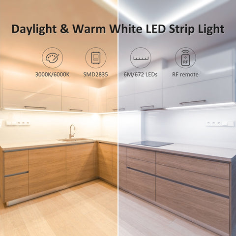 Novostella 6M 3000K-6000K Tunable White Strip Lights (EU)