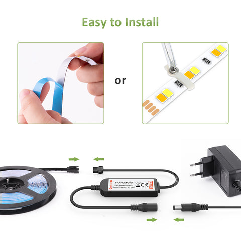 Novostella 6M 3000K-6000K Tunable White Strip Lights (US)