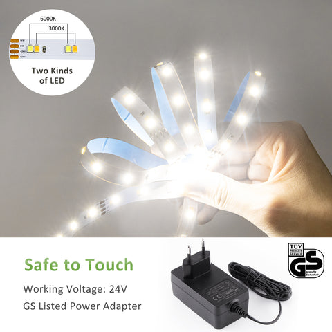 Novostella 24M 3000K-6000K Tunable White Strip Lights (EU)