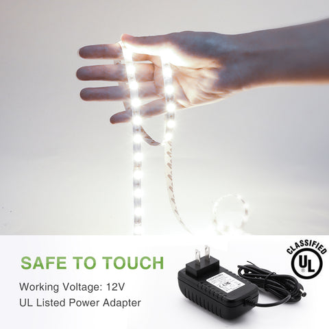 Novostella 6M Strip Lights with Dimmer-6000K Cool White (US)