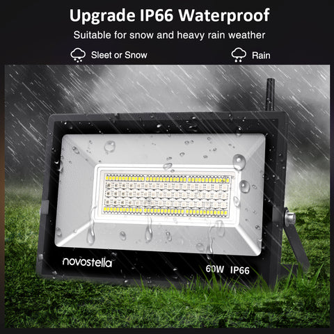 Novostella 2 Pack 60W RGBW Wi-Fi Smart Flood Light (US) -- FREE SHIPPING