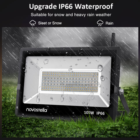 Novostella 1 Pack 100W RGBW Wi-Fi Smart Flood Lights (US) -- FREE SHIPPING