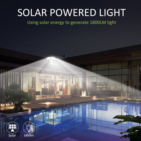 Novostella Solar Powered Tunable White Motion Sensor Security Light  (US) -- FREE SHIPPING