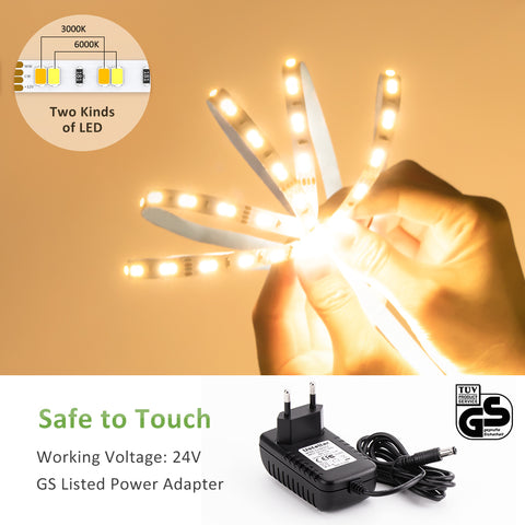Novostella 6M 3000K-6000K Tunable White Strip Lights (EU)