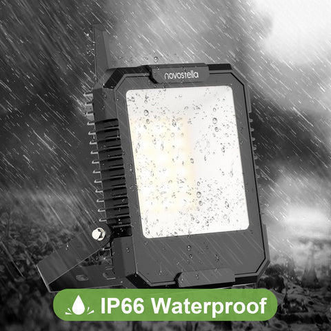 Novostella 2 Pack 50W RGB Bluetooth Mesh Smart Flood Lights (UK)