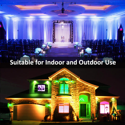 Novostella 1 Pack 100W Remote Control RGB Flood Light（EU)