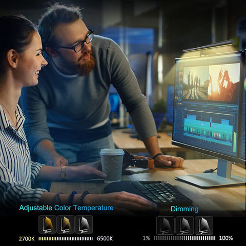 Ustellar RGBIC Wi-Fi Smart Screen Monitor Bar Light (EU)