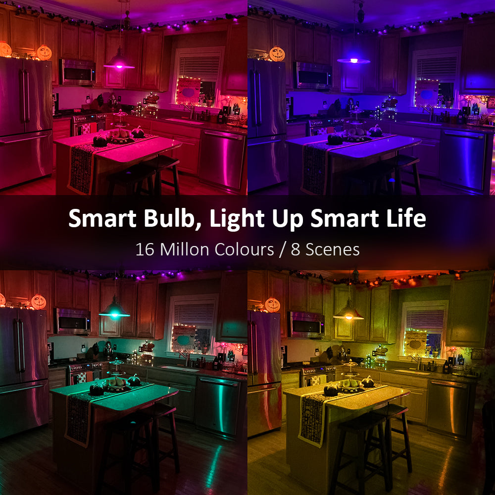 Novostella 3 Pack 13W 1300lm RGBCW Smart Bulb (US) -- FREE SHIPPING