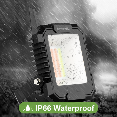 Novostella 4 Pack 25W RGBCW Bluetooth Mesh Smart Flood Lights (US) -- FREE SHIPPING
