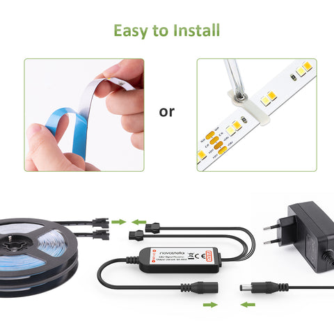 Novostella 24M 3000K-6000K Tunable White Strip Lights (EU)