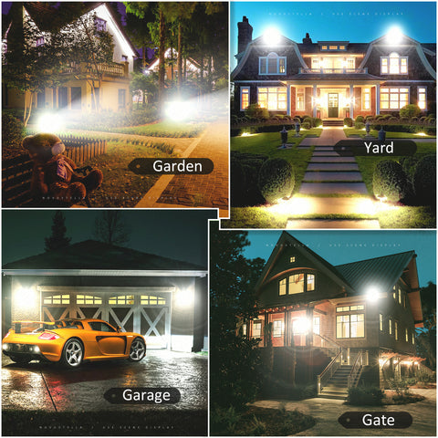 Novostella 1 Pack 30W Motion Sensor Security Flood Light（UK)--Free Shipping