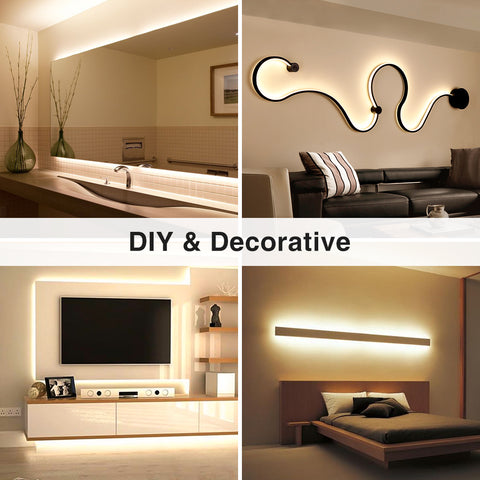 Novostella 6M Strip Lights with Dimmer-3000K Warm White (US)
