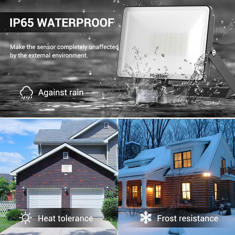 MustWin 60W IR Remote Control Motion Sensor Security Light Graphene Material (EU)