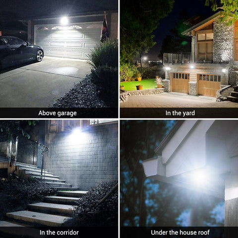 MustWin 30W IR Remote Control Motion Sensor Security Light Graphene Material (EU)