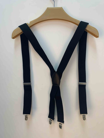 Zealife Men's Black 1'' Suspenders