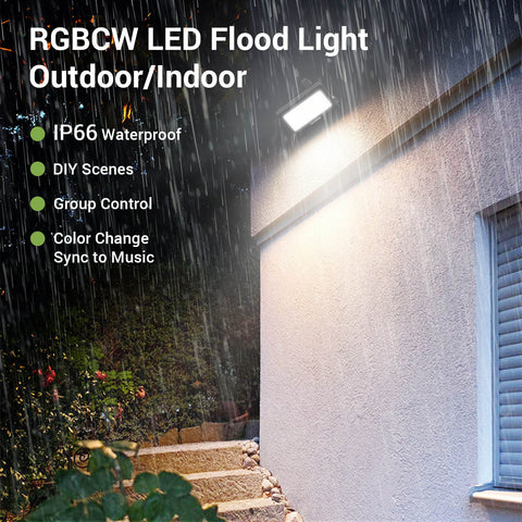 Novostella Bloom 2nd Gen 20W RGBCW Smart Flood Lights