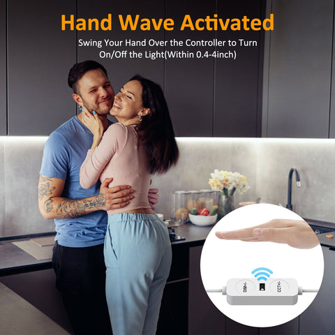 Novostella 20ft Hand Wave Activated Tunable White LED Strip Lights (US) Free Shipping