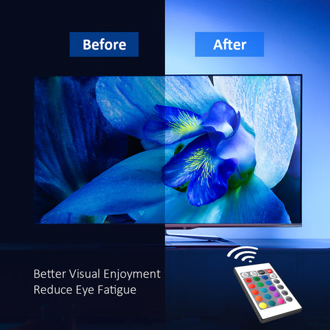 Ustellar 2M RGB TV Back Strip Lights USB Port (EU)