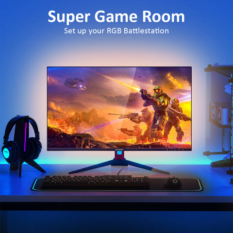 Ustellar 2M RGB TV Back Strip Lights USB Port (EU)